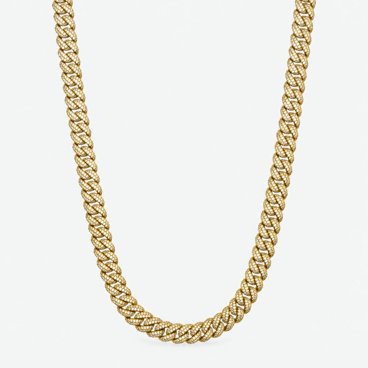 Iced Cuban Chain 8mm (Gold)