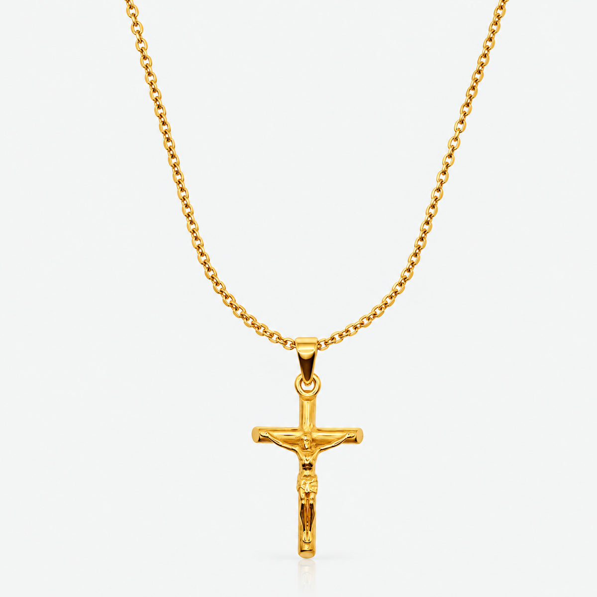 Crucifix Pendant (Gold)