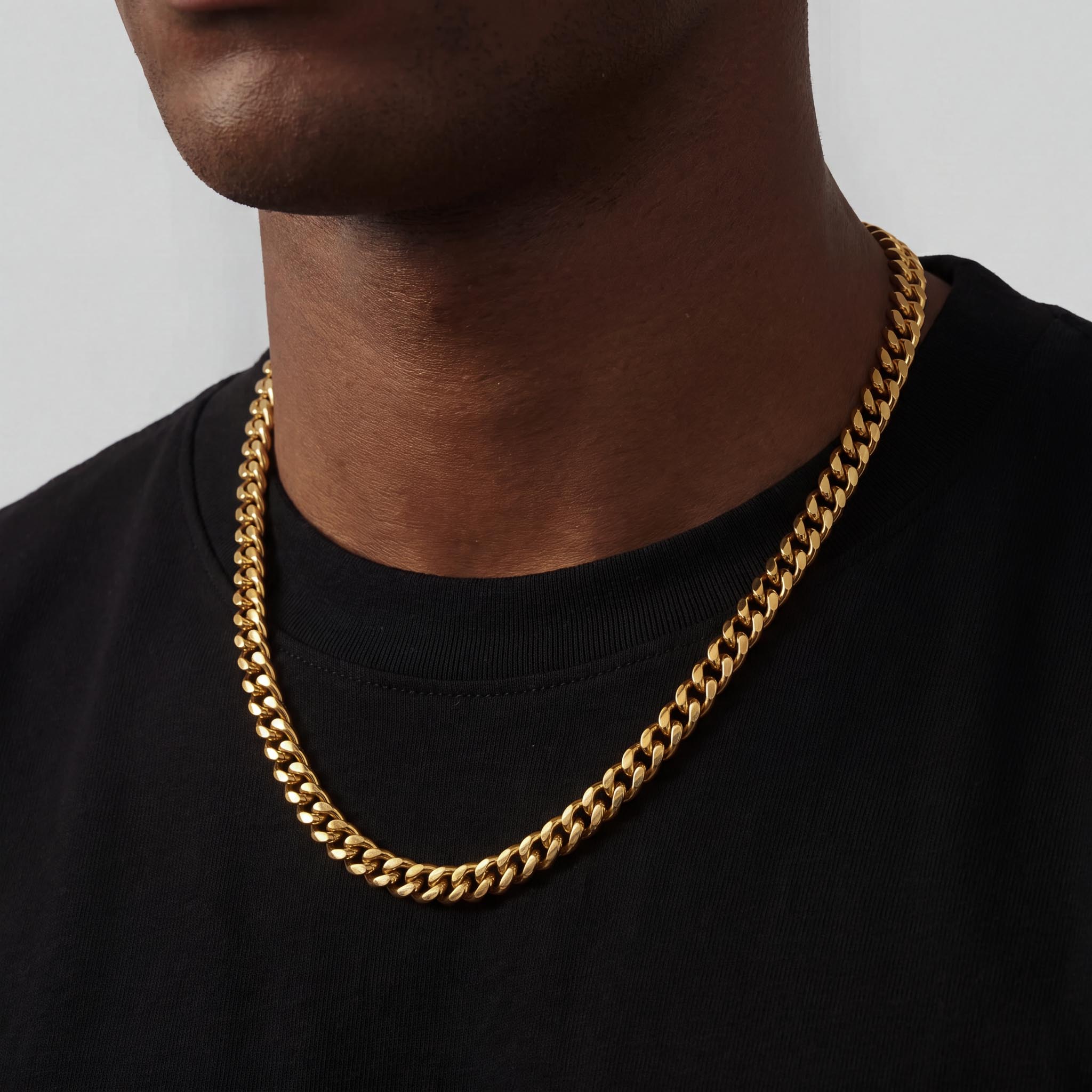 Cuban Chain (Gold) 8mm