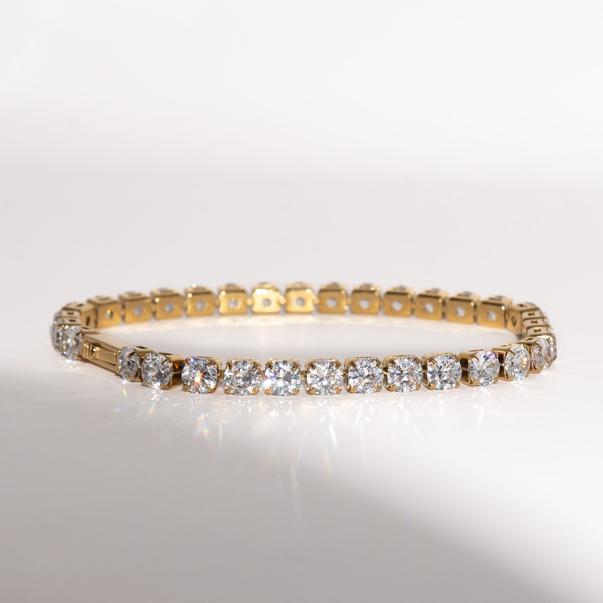 Tennis Bracelet  (Gold) 5mm