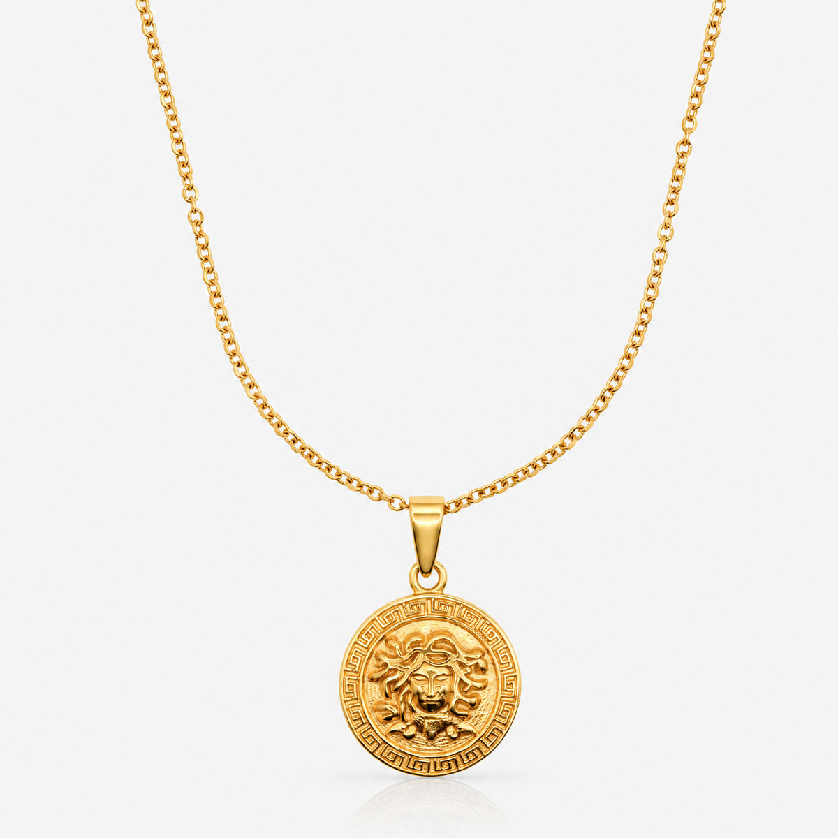 Medusa Pendant (Gold)