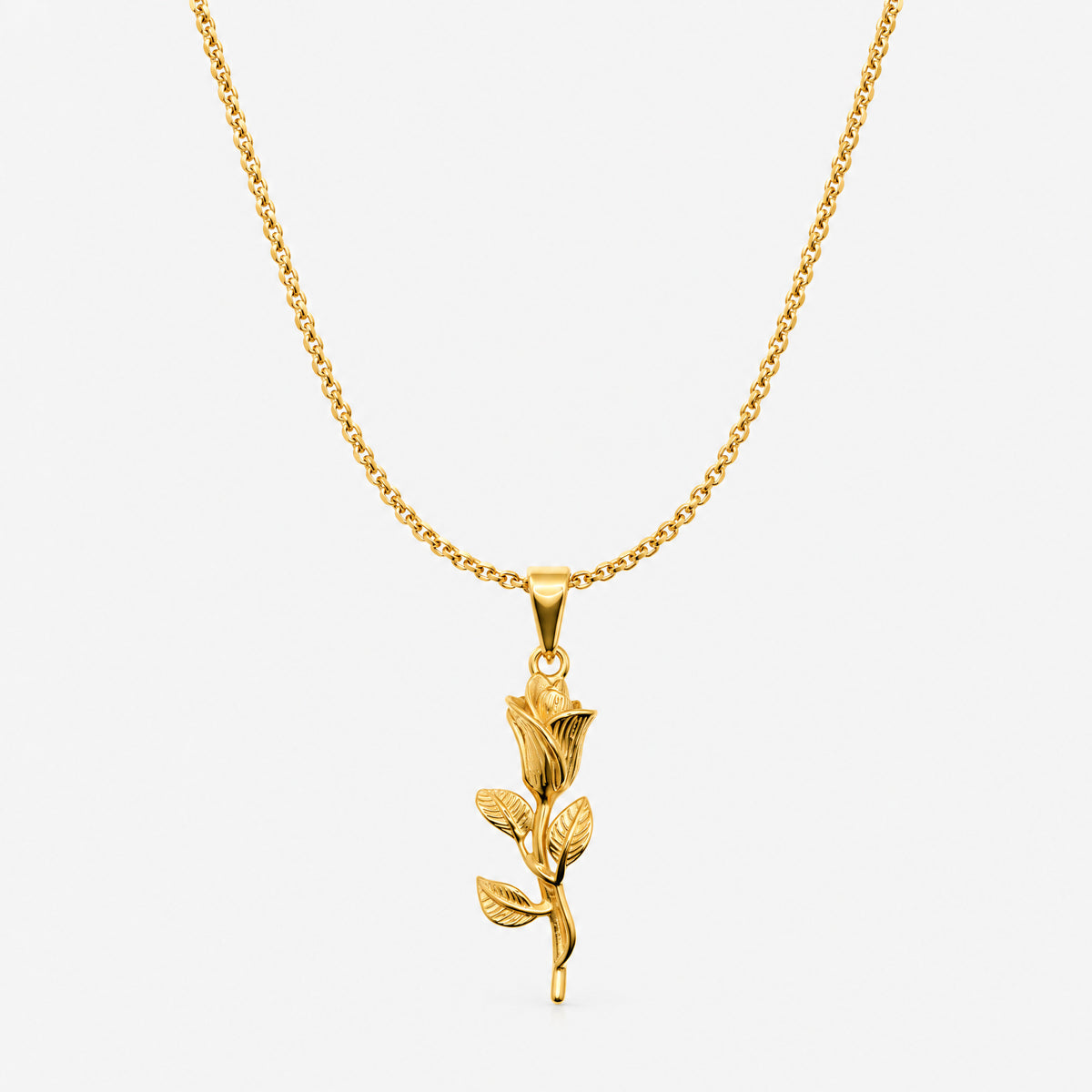 Rose Pendant (Gold)
